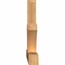 Ekena Millwork Richland Smooth Timber Gable Bracket, Western Red Cedar, 84"W x 24"H x 3 1/2"D x 3 1/2"F, 7/12 Pitch GBW084X24X0404RIC00SWR - alternate 5